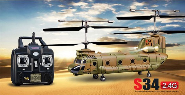 syma s34 chinook helicopter